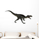 Megalosaurus Dinosaur Roaring White Wall Decal Design 2