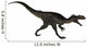 Megalosaurus Dinosaur Roaring White Wall Decal Design 2