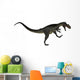 Megalosaurus Dinosaur Roaring White Wall Decal Design 1
