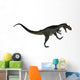 Megalosaurus Dinosaur Roaring White Wall Decal Design 1