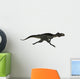 Megalosaurus Dinosaur Running White Wall Decal