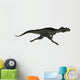 Megalosaurus Dinosaur Running White Wall Decal