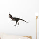 Tarbosaurus Dinosaur Roaring White Wall Decal Design 2