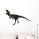Tarbosaurus Dinosaur Roaring White Wall Decal Design 2