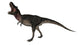 Tarbosaurus Dinosaur Roaring White Wall Decal Design 2