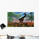 Brachiosaurus Dinosaur amongst Araucaria Wall Decal
