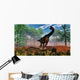 Brachiosaurus Dinosaur amongst Araucaria Wall Decal