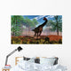 Brachiosaurus Dinosaur amongst Araucaria Wall Decal