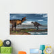 Battle between Tyrannosaurus Rex Wall Decal