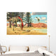 Compsognathus Dinosaur Attempts to Wall Decal