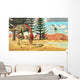 Compsognathus Dinosaur Attempts to Wall Decal