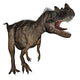 Ceratosaurus Dinosaur Roaring Wall Decal Design 3
