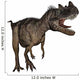 Ceratosaurus Dinosaur Roaring Wall Decal Design 3