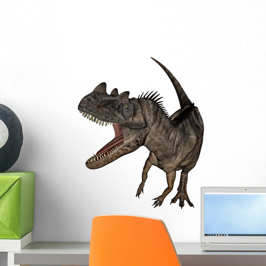 Ceratosaurus Dinosaur Roaring Wall Decal Design 2