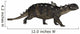 Euoplocephalus Dinosaur Wall Decal Design 2