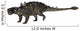 Euoplocephalus Dinosaur Wall Decal Design 1