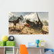 Tarbosaurus Attacked Group Velociraptor Wall Decal