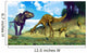 Tyrannosaurus Rex Surprising Herd Wall Decal