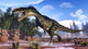 Monolophosaurus Dinosaur Walking amongst Wall Decal