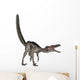 Velociraptor Dinosaur Roaring White Wall Decal Design 2