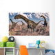 Argentinosaurus Dinosaurs Walking Rocky Wall Decal