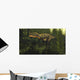 Aucasaurus Dinosaur Walking amongst Wall Decal