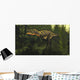 Aucasaurus Dinosaur Walking amongst Wall Decal