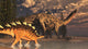 Dicraeosaurus and Kentrosaurus Dinosaur Wall Decal