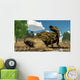 Shantungosaurus Dinosaur Defending Itself Wall Decal