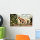 Triceratops Grazing Magnolia Tree Wall Decal