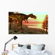 Megalosaurus Dinosaur Walking toward Wall Decal