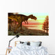 Megalosaurus Dinosaur Walking toward Wall Decal