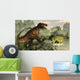 Tyrannosaurus Rex Fighting against Wall Decal