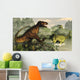 Tyrannosaurus Rex Fighting against Wall Decal