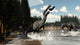 Two Suchomimus Dinosaurs Catch Wall Decal