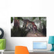 Utahraptor Dinosaur Hunting Gecko Wall Decal