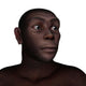 Male Homo Erectus Portrait Wall Decal