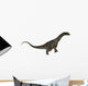 Argentinosaurus Dinosaur White Wall Decal Design 1