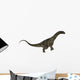 Argentinosaurus Dinosaur White Wall Decal Design 1