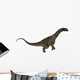 Argentinosaurus Dinosaur White Wall Decal Design 1