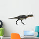 Aucasaurus Dinosaur White Wall Decal Design 1