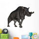 Brontotherium White Wall Decal Design 2