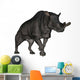 Brontotherium White Wall Decal Design 2