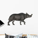 Brontotherium White Wall Decal Design 1