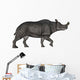 Brontotherium White Wall Decal Design 1