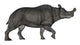 Brontotherium White Wall Decal Design 1