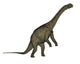 Uberabatitan Dinosaur White Wall Decal Design 2