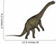 Uberabatitan Dinosaur White Wall Decal Design 2