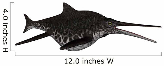 Shonisaurus Marine Reptile Fish Wall Decal