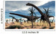 Herd Diplodocus Dinosaurs Walking Wall Decal